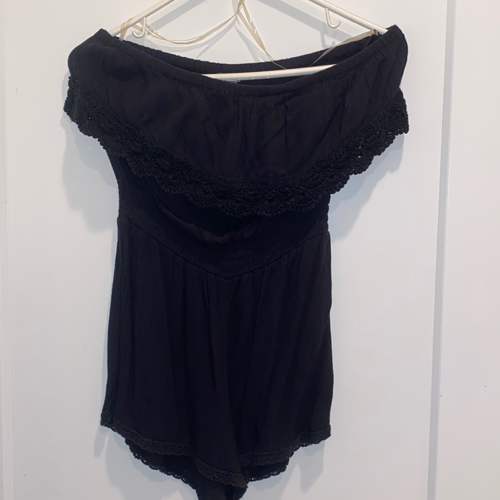 Aerie strapless romper